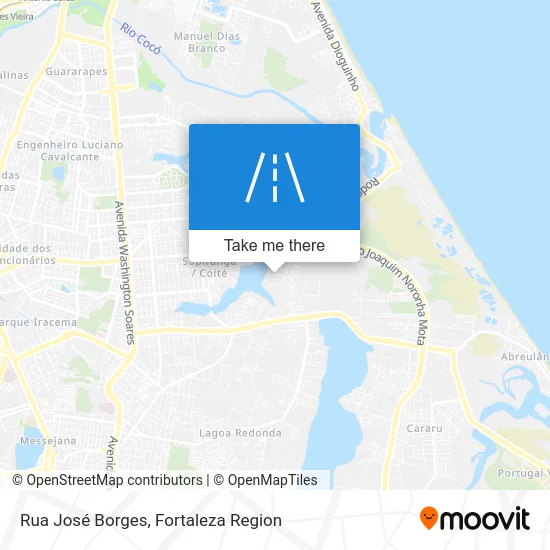 Rua José Borges map
