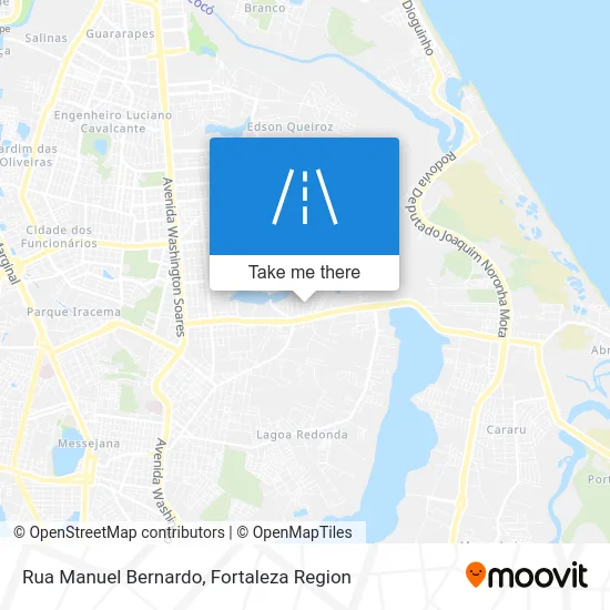 Rua Manuel Bernardo map