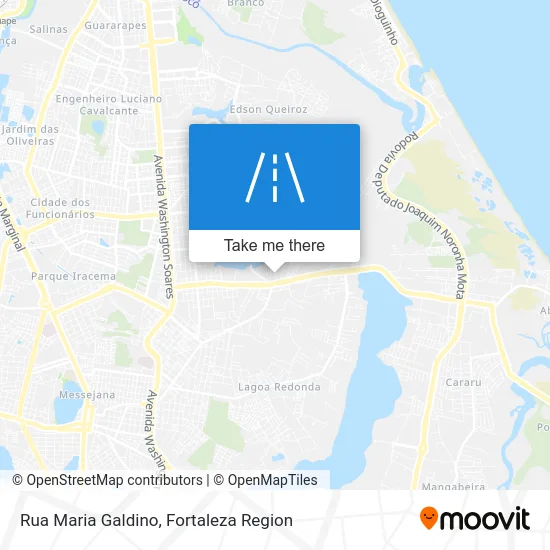 Rua Maria Galdino map