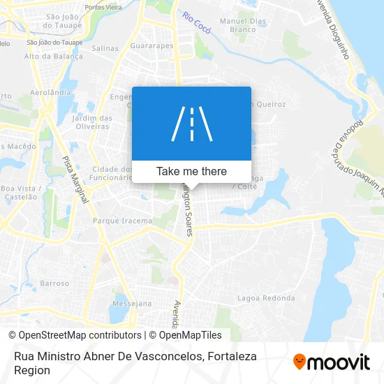 Rua Ministro Abner De Vasconcelos map