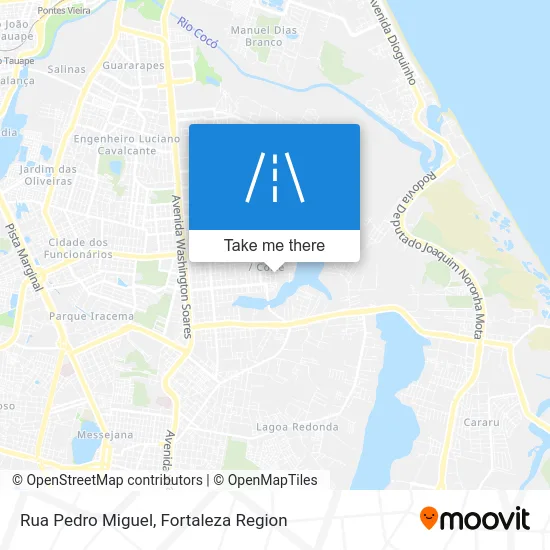 Rua Pedro Miguel map