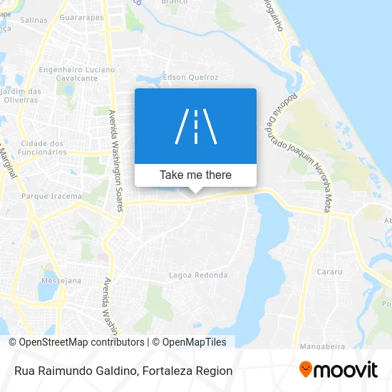 Rua Raimundo Galdino map