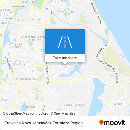 Travessa Nova Jerusalém map