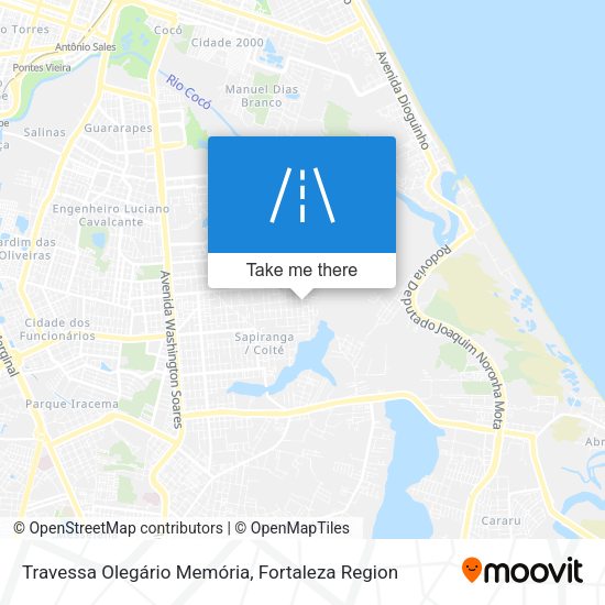 Travessa Olegário Memória map