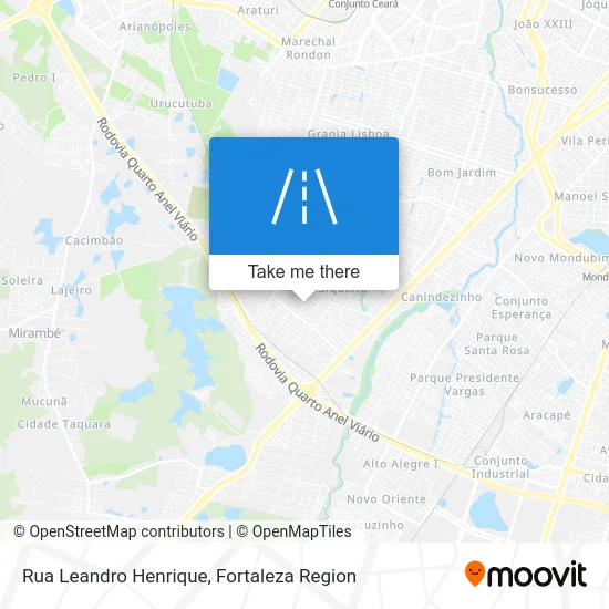 Rua Leandro Henrique map