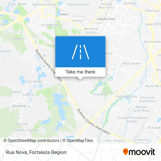 Rua Nova map