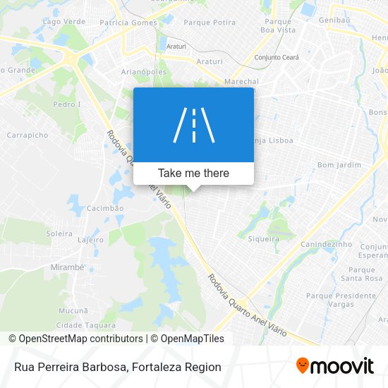 Rua Perreira Barbosa map