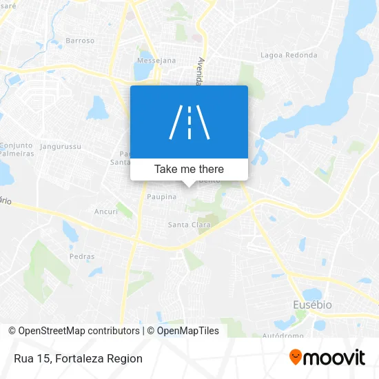 Rua 15 map