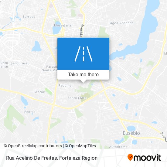 Rua Acelino De Freitas map