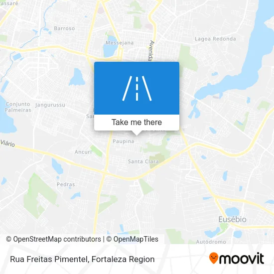 Rua Freitas Pimentel map