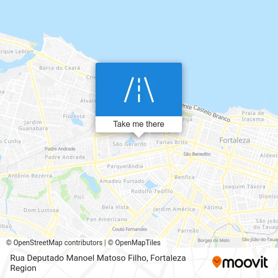 Rua Deputado Manoel Matoso Filho map