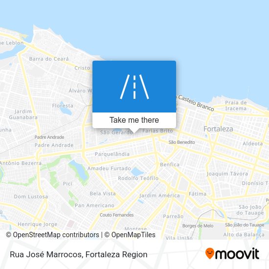 Rua José Marrocos map