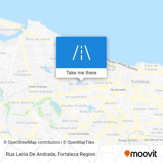Rua Leiria De Andrade map