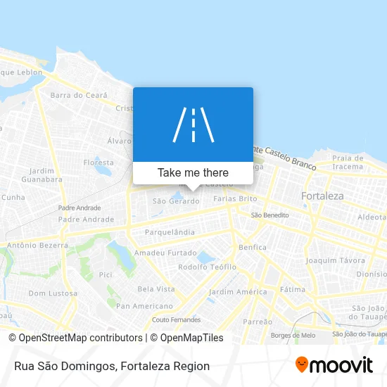 Rua São Domingos map