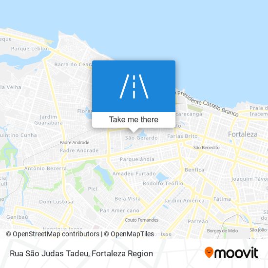 Rua São Judas Tadeu map