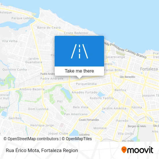 Rua Érico Mota map