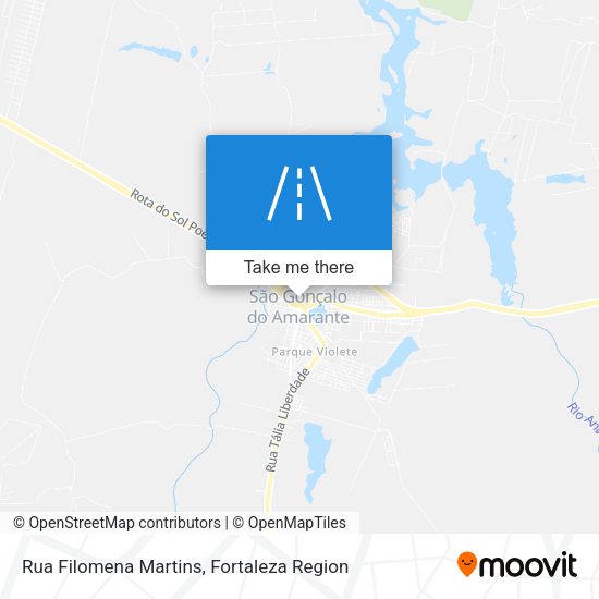 Rua Filomena Martins map