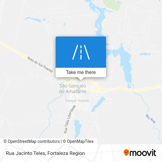 Rua Jacinto Teles map