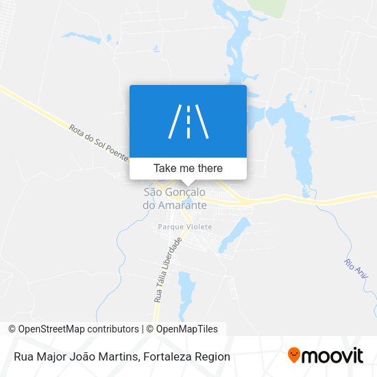 Rua Major João Martins map