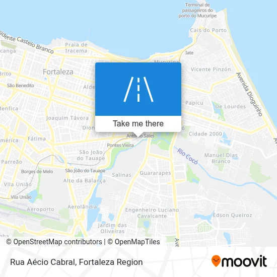 Rua Aécio Cabral map