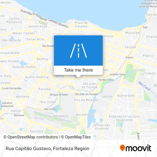 Rua Capitão Gustavo map