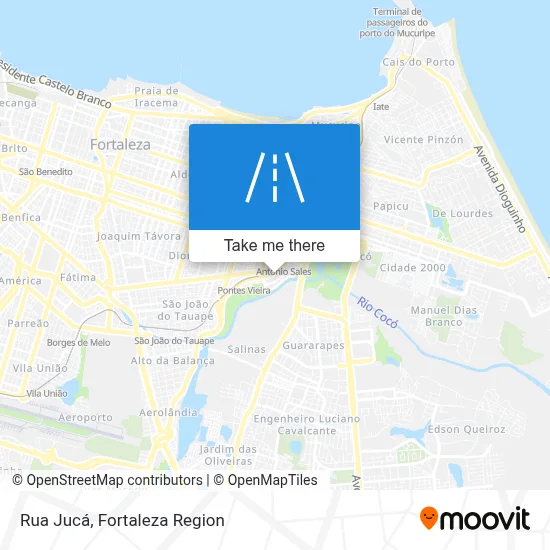 Rua Jucá map