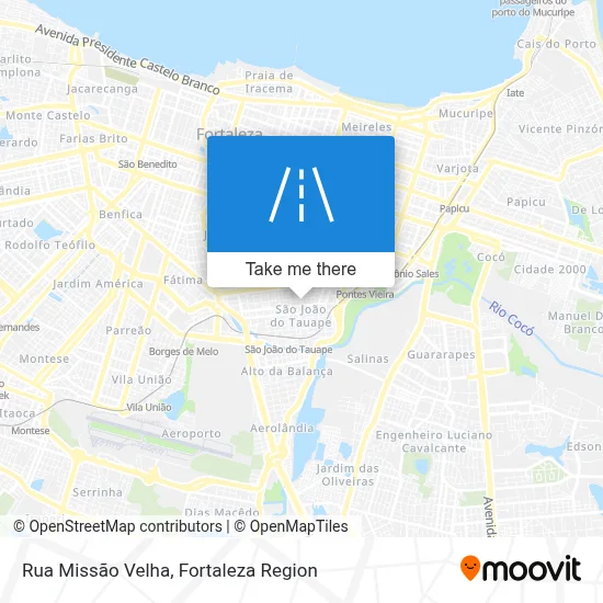 Rua Missão Velha map
