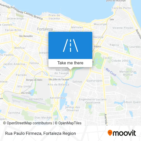 Rua Paulo Firmeza map