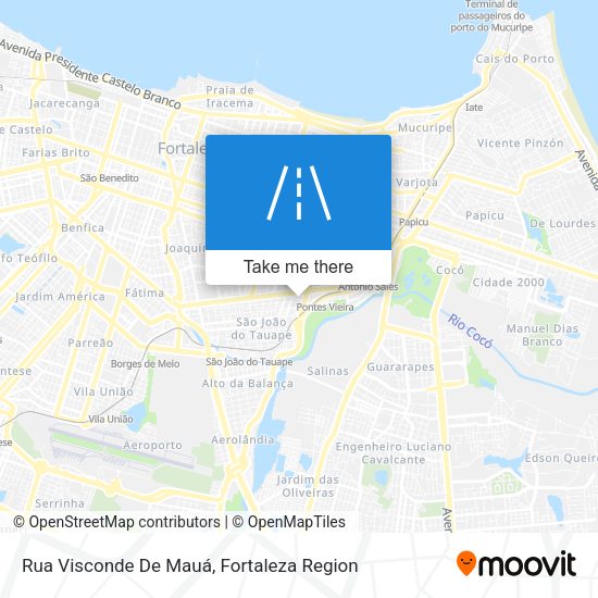 Rua Visconde De Mauá map