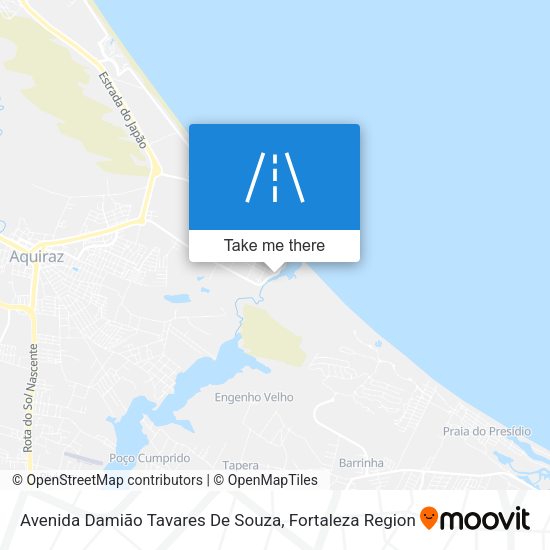 Avenida Damião Tavares De Souza map