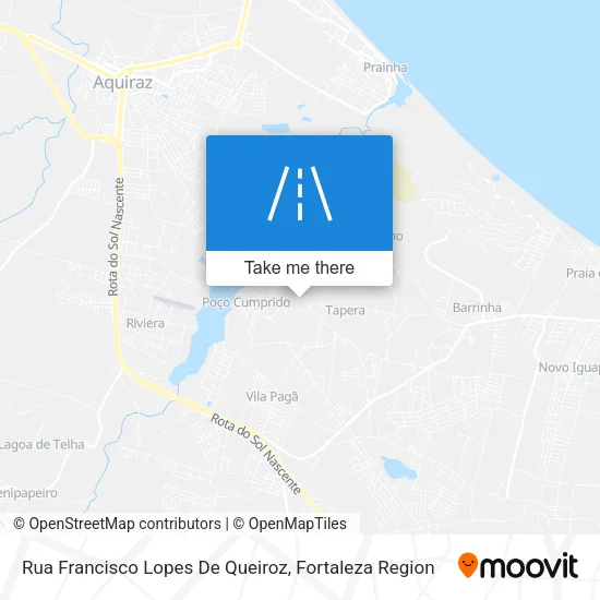 Rua Francisco Lopes De Queiroz map