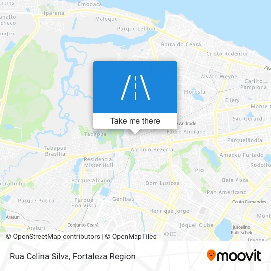 Rua Celina Silva map