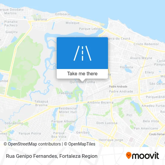 Rua Genipo Fernandes map