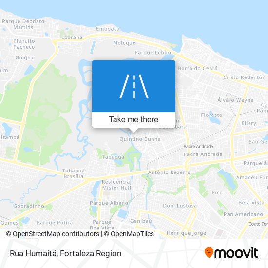 Rua Humaitá map