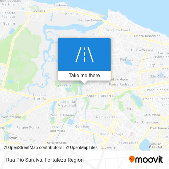 Rua Pio Saraíva map