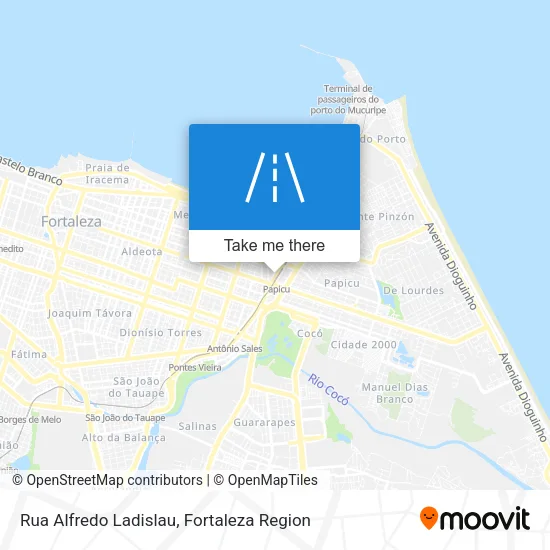 Rua Alfredo Ladislau map