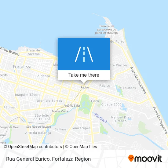 Rua General Eurico map
