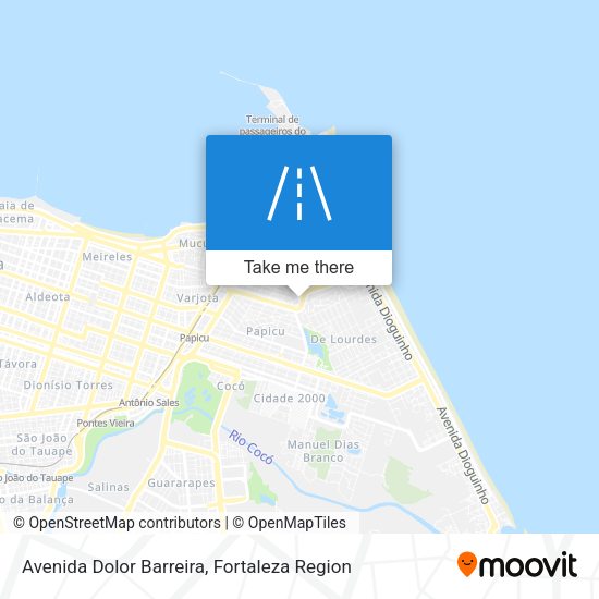 Avenida Dolor Barreira map