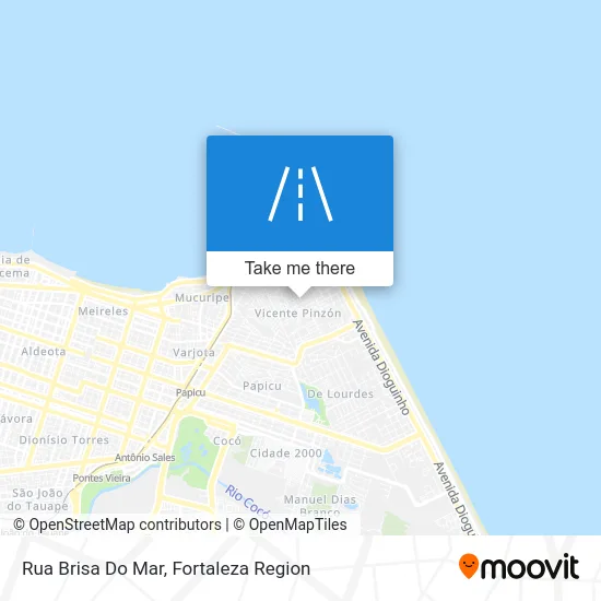 Rua Brisa Do Mar map