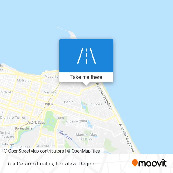 Rua Gerardo Freitas map