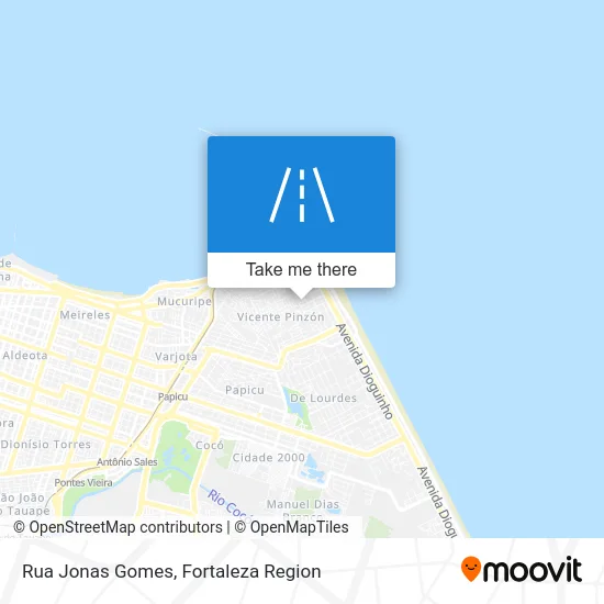 Rua Jonas Gomes map