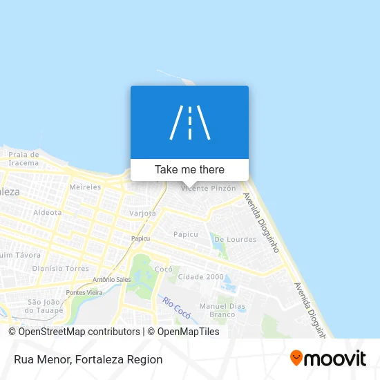 Rua Menor map