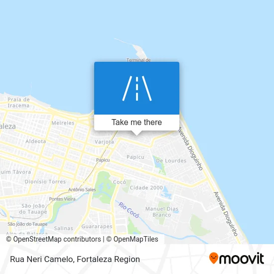 Rua Neri Camelo map