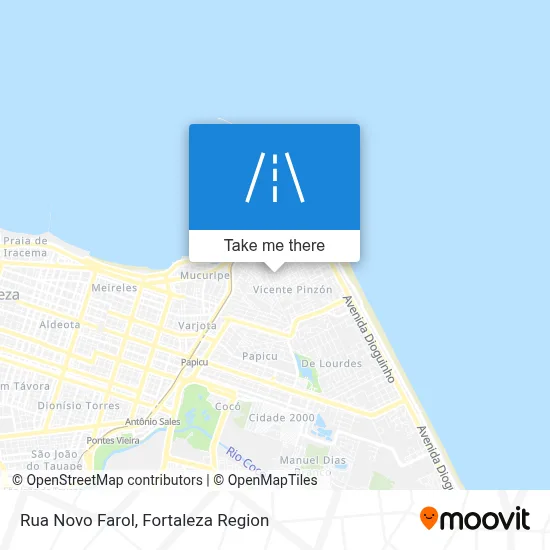 Rua Novo Farol map