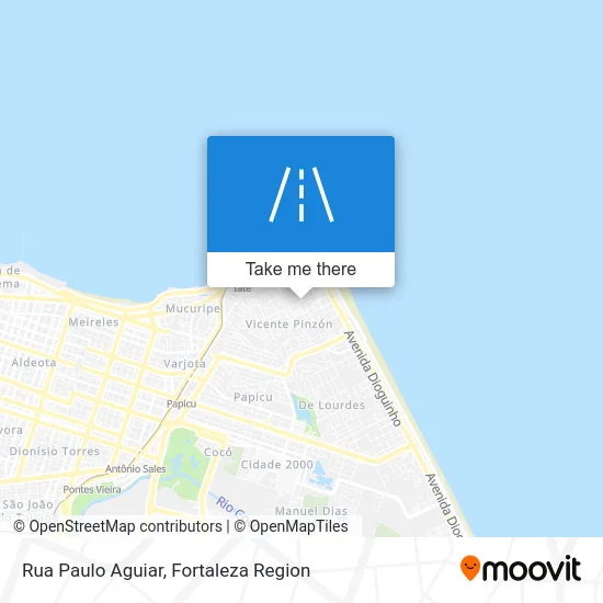 Rua Paulo Aguiar map