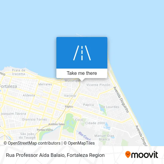 Rua Professor Aída Balaio map