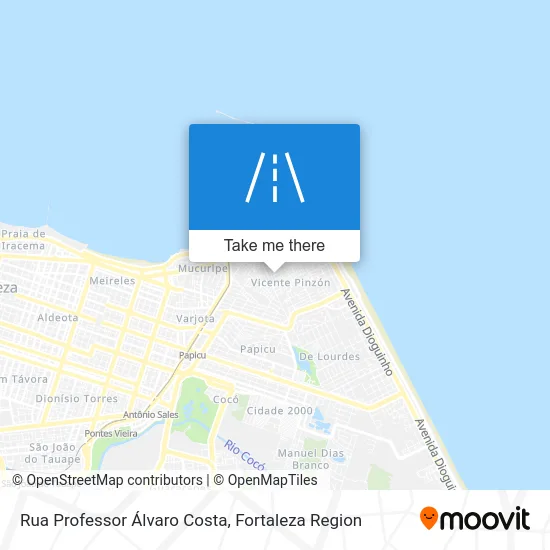 Rua Professor Álvaro Costa map
