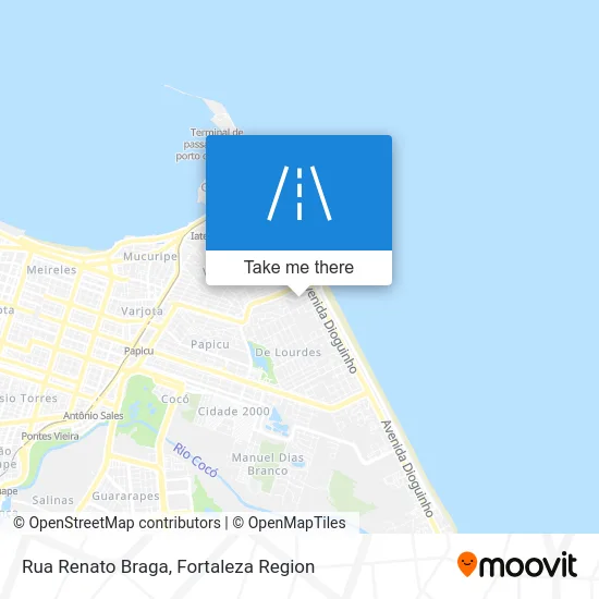 Rua Renato Braga map