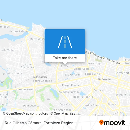 Rua Gilberto Câmara map