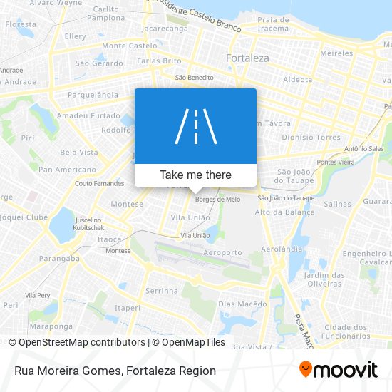 Rua Moreira Gomes map